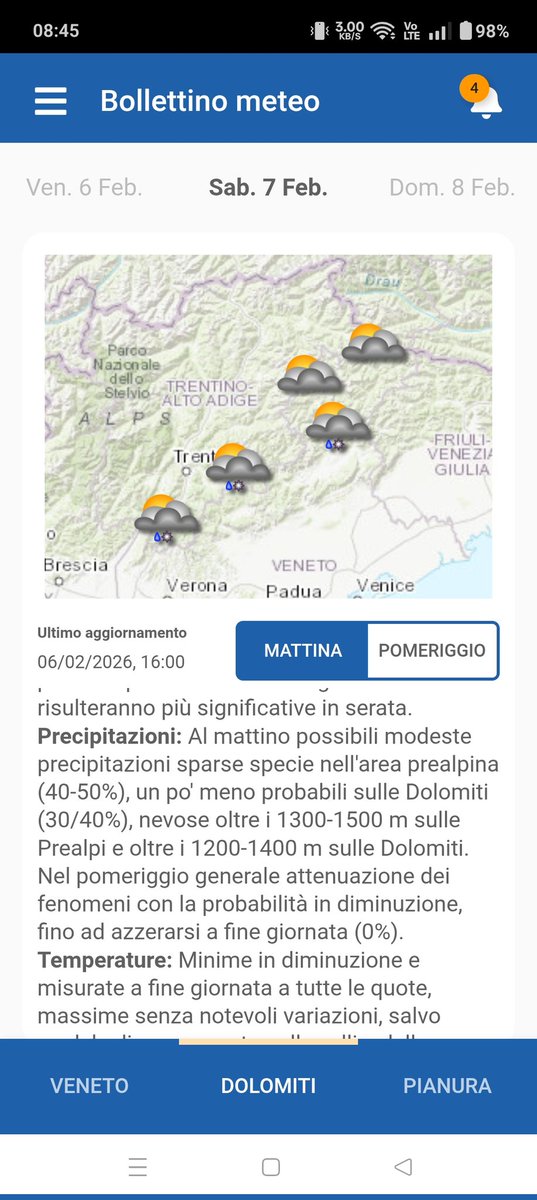 galloforcello2's tweet image. Ehm... Vega lo so che vuoi andare a correre ma aspettiamo ad andare là...
Alle 10:00 cesserà e magicamente i #runners spunteranno come funghi.

L' #arpav non sbaglia un colpo.