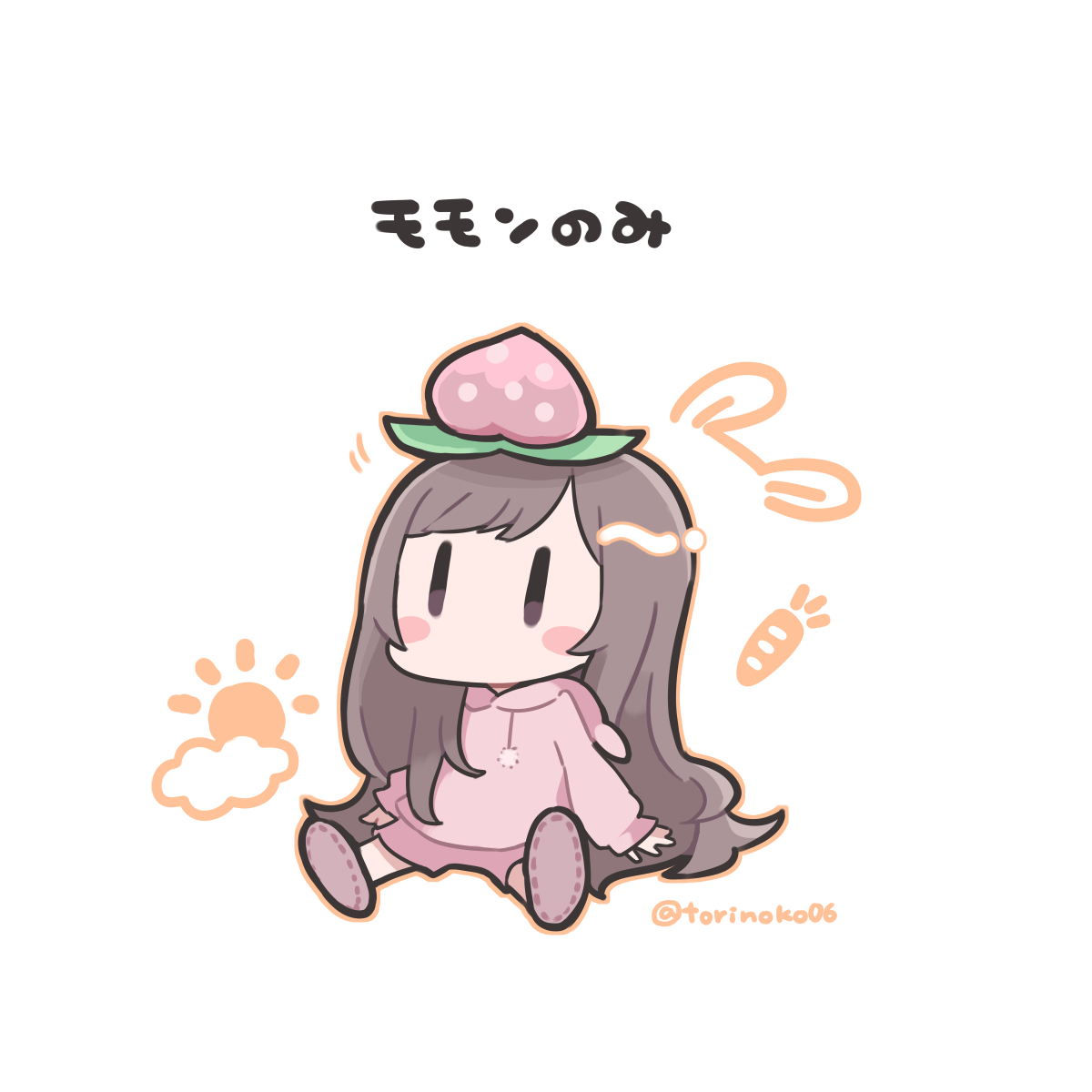 フォロワに送った絵🍑
