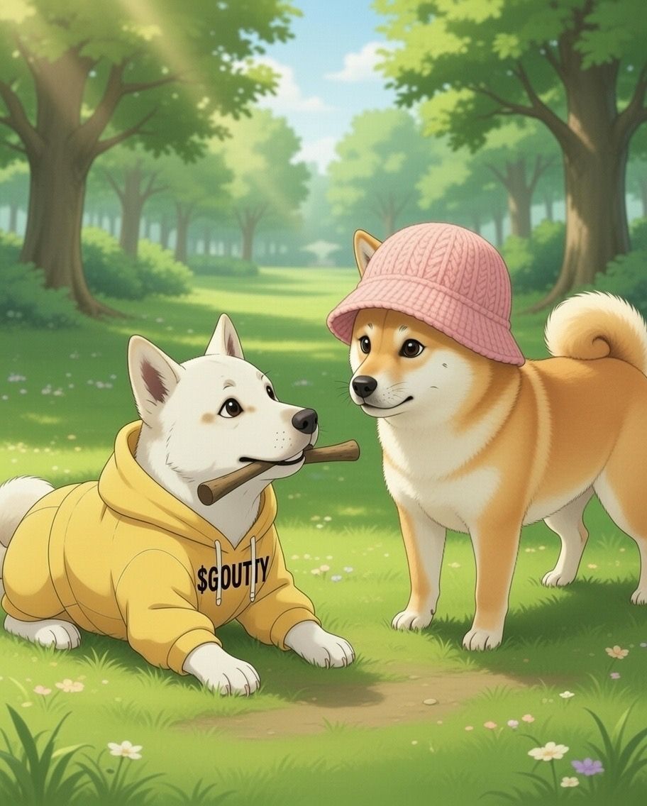 GOUTTY_'s tweet photo. GM pack ☀️🐶🐾
The MemeZoo feels confident today.
Try not to spend your entire day staring at the chart like he owe you money !
Touch some grass 🍀
Have some fun time
#Crypto #Memecoin #GOUTTY https://t.co/PqgOFUebTD