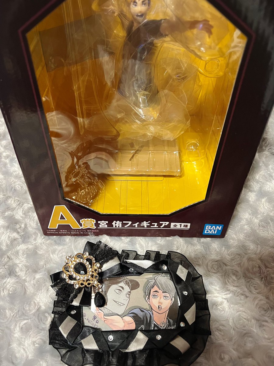 _kei0526's tweet photo. ❮交換❯
ハイキュー!! 一番くじ　最強の挑戦者

♡譲♡
宮侑

♡求♡
宮治

検索からでもお気軽にお声掛けくださいませ🍙 https://t.co/s4wBcy8o98