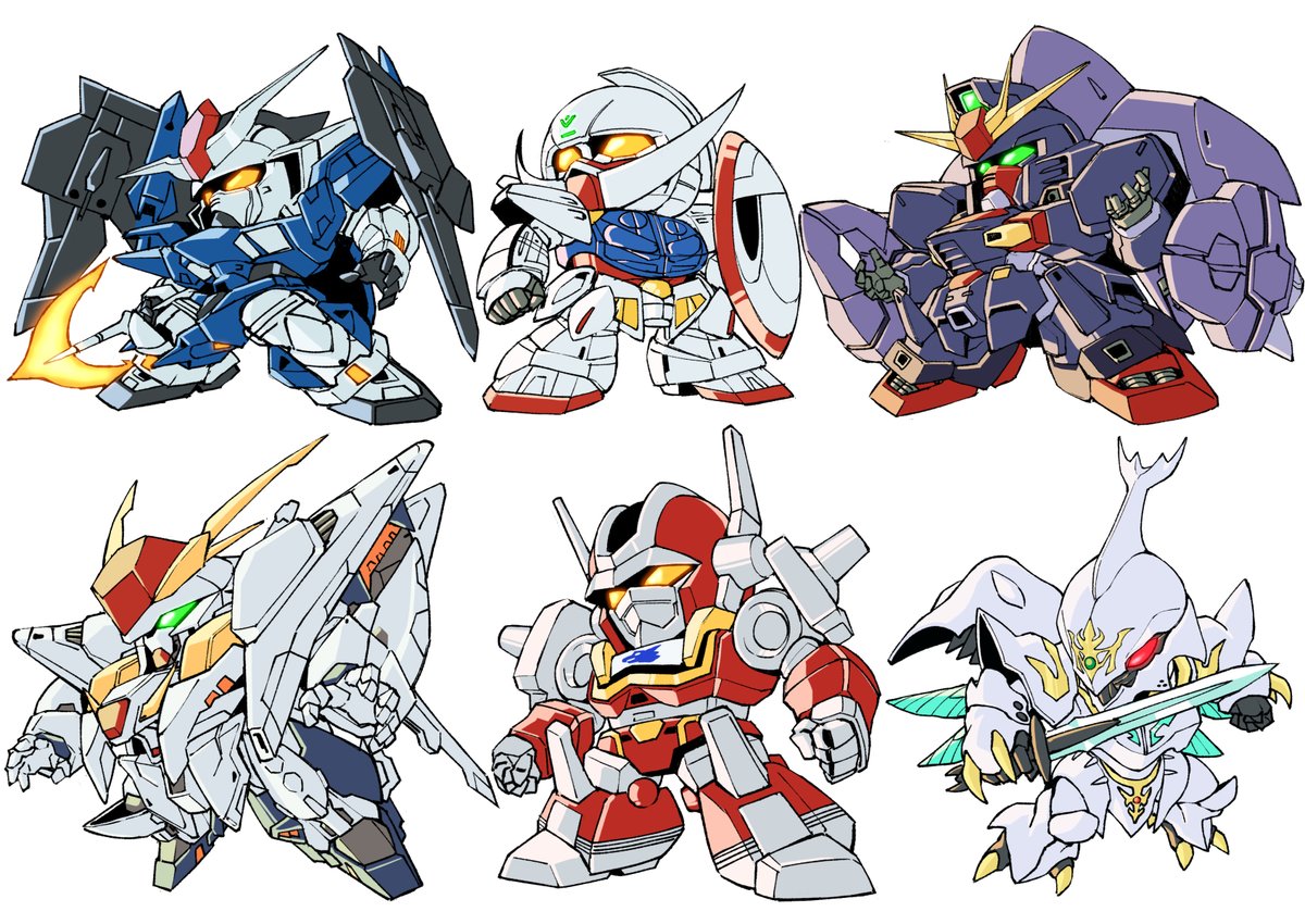 こんくらいの頭身でスパロボやりたい 