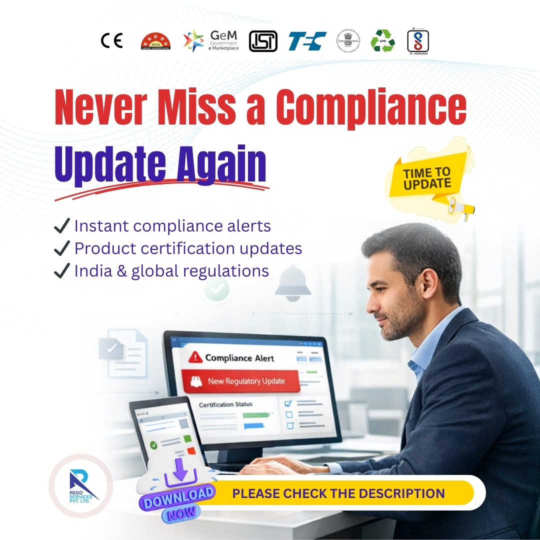 rego_services's tweet image. 🚧 Missed compliance updates slow business growth.
Stay ahead with our FREE Digital Compliance Tool.
📥 Download now: webinar.regoservices.com/products#nav_b…
#ComplianceUpdates #ProductCertification #RegoServices