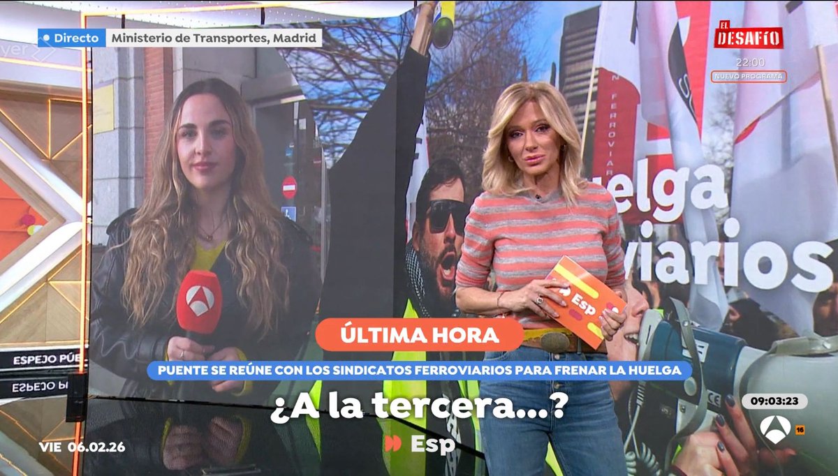 #Audiencias |

🏆 <a href="/EspejoPublico/">Espejo Público</a> (14,7%) firma RÉCORD DE TEMPORADA

🔝 Líder sobre su competidor aventajándolo en +3,5 puntos

🔝 Reúne 420.000 seguidores de media y alcanza +2,7M de espectadores únicos