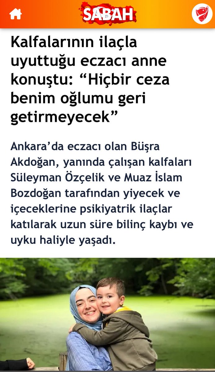 Ses olmazsak yine suçluların yaptıkları yanlarına kar kalacak bir kadının ve melek oğlunun hak arayışı karşılıksız kalacak

  m.sabah.com.tr/yasam/kalfalar…