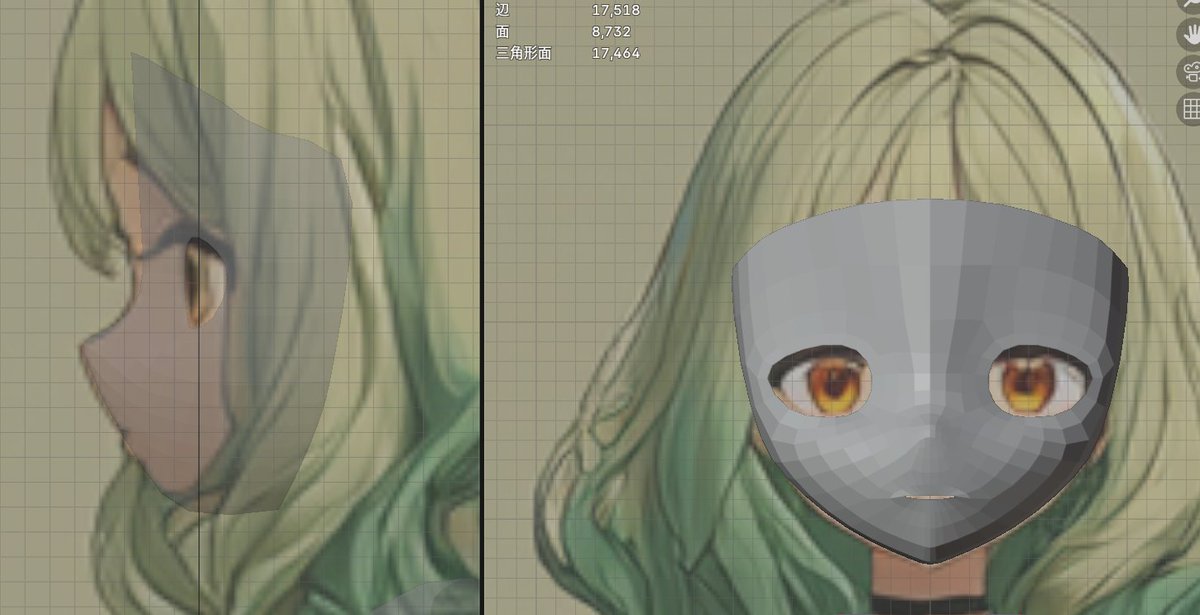 初めての時よりちょっとスムーズ🌟(*´ω｀*)
#Blender
#143日目