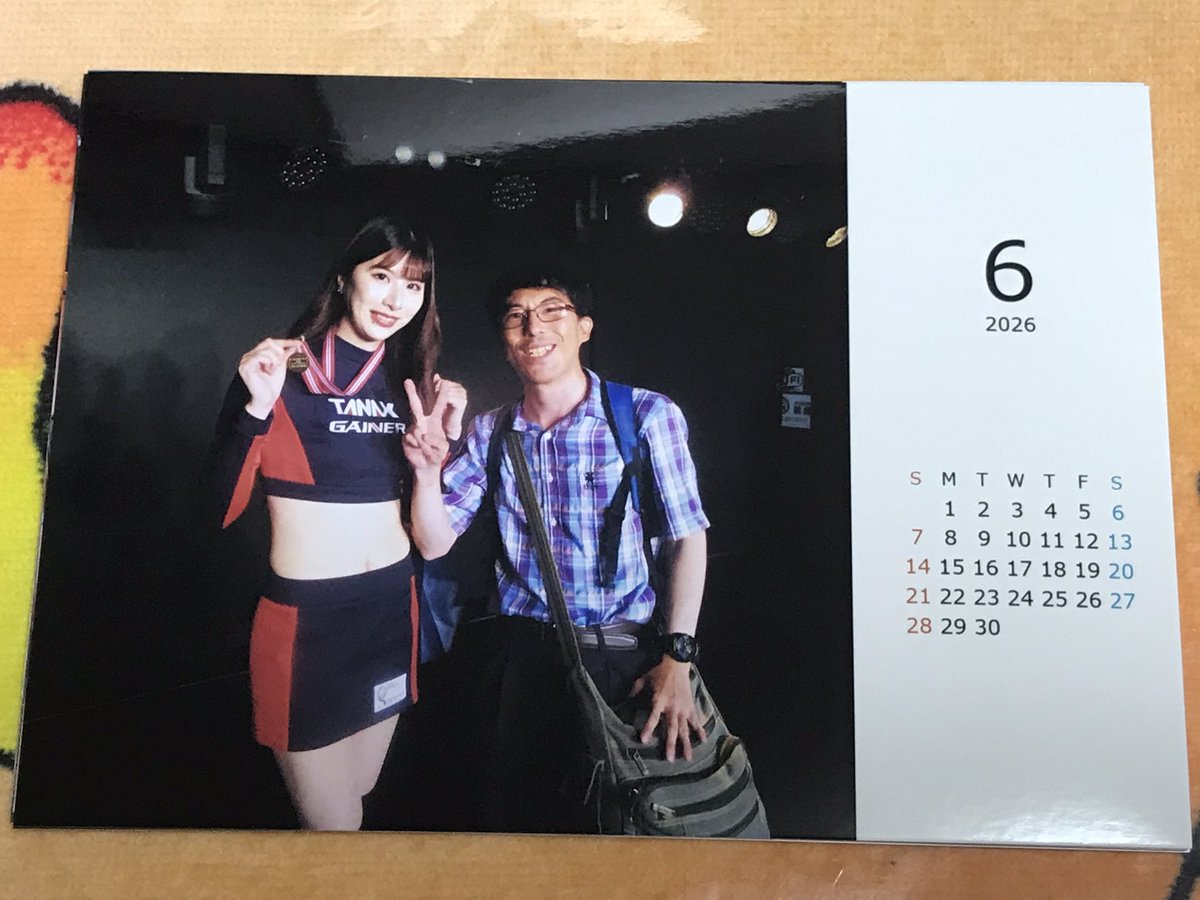 tomoyoshi6231's tweet photo. 原山友圭思い出カレンダー
2026年6月分にて
#原山友圭思い出カレンダー 
#レースアンバサダーアワード2025ルーキーディビジョン @GALPARA_mobile 
#石田理紗 @ishidarisa_623 
#原山友圭 @tomoyoshi0324 
#原山友圭 @tomoyoshi3000 
#原山友圭 @tomoyoshi3333 
#原山友圭 @tomoyoshi6231 https://t.co/FmilMVP7F7
