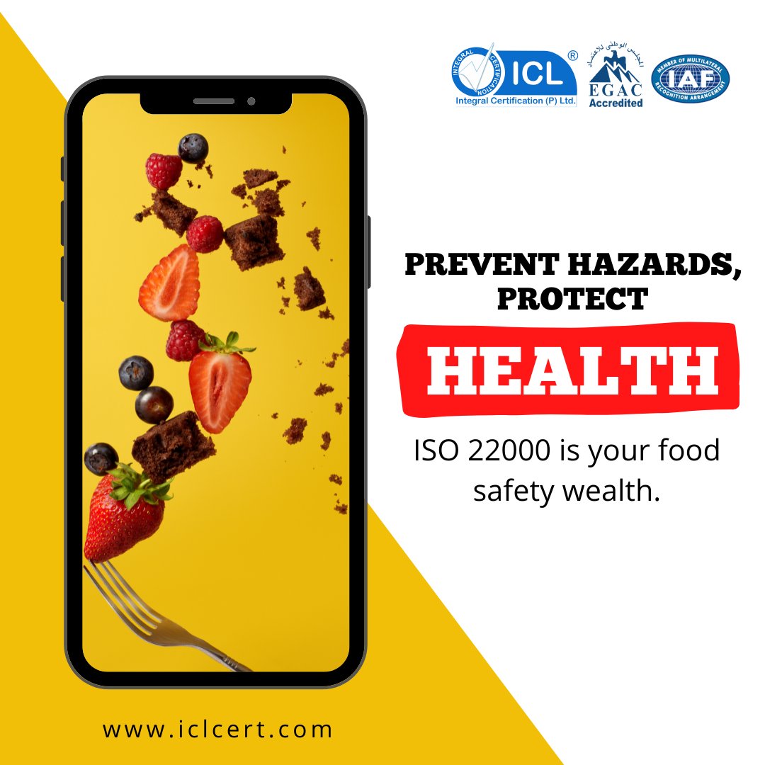 integralcert's tweet photo. Don’t compromise on food safety – Choose ISO 22000.
#FoodSafetyStandards #ISO22000Certified #ComplianceMatters #GlobalTrust https://t.co/nBbCok5gvX