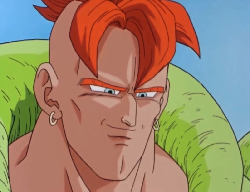 Al Dr. Gero, cada 8 androides le sale uno pacifista.