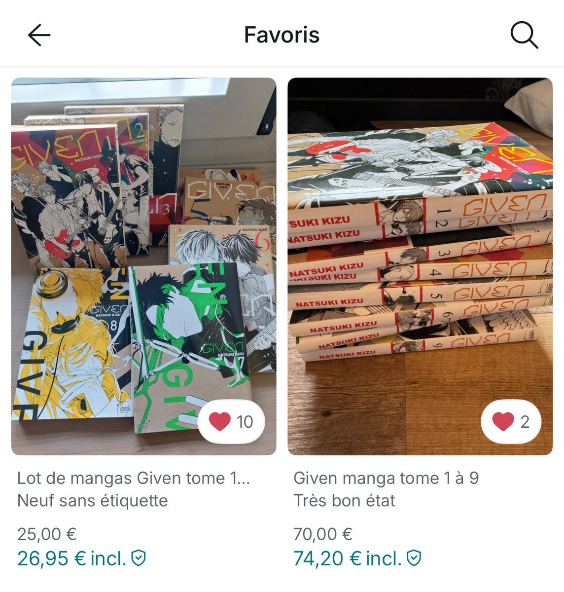 PampaPoulpe's tweet image. #Vinted c’est vraiment une question de timing. 😂

Prochaine petite réception #manga ! ❤️ #Yaoi #BL #Given ✨