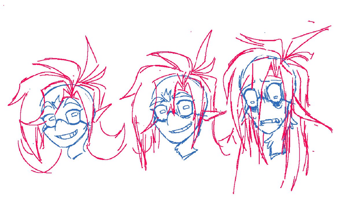 [Slight Body Horror] 

(Wip) When your face pulled kinda