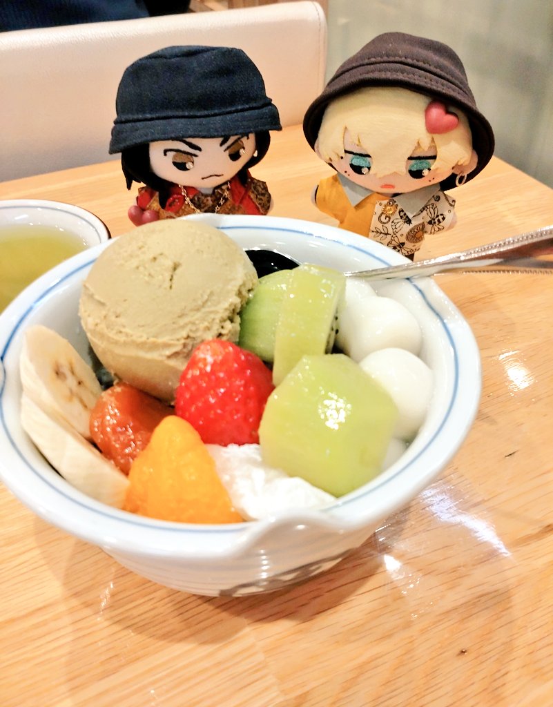 火サス好きな🐺さんを連れてサスペンスドラマを見に行ったよ🤭
帰りにみはしに寄ってきた！

あなたを連れ去〜る〜♪

#tkrvぬい
#東リベぬい