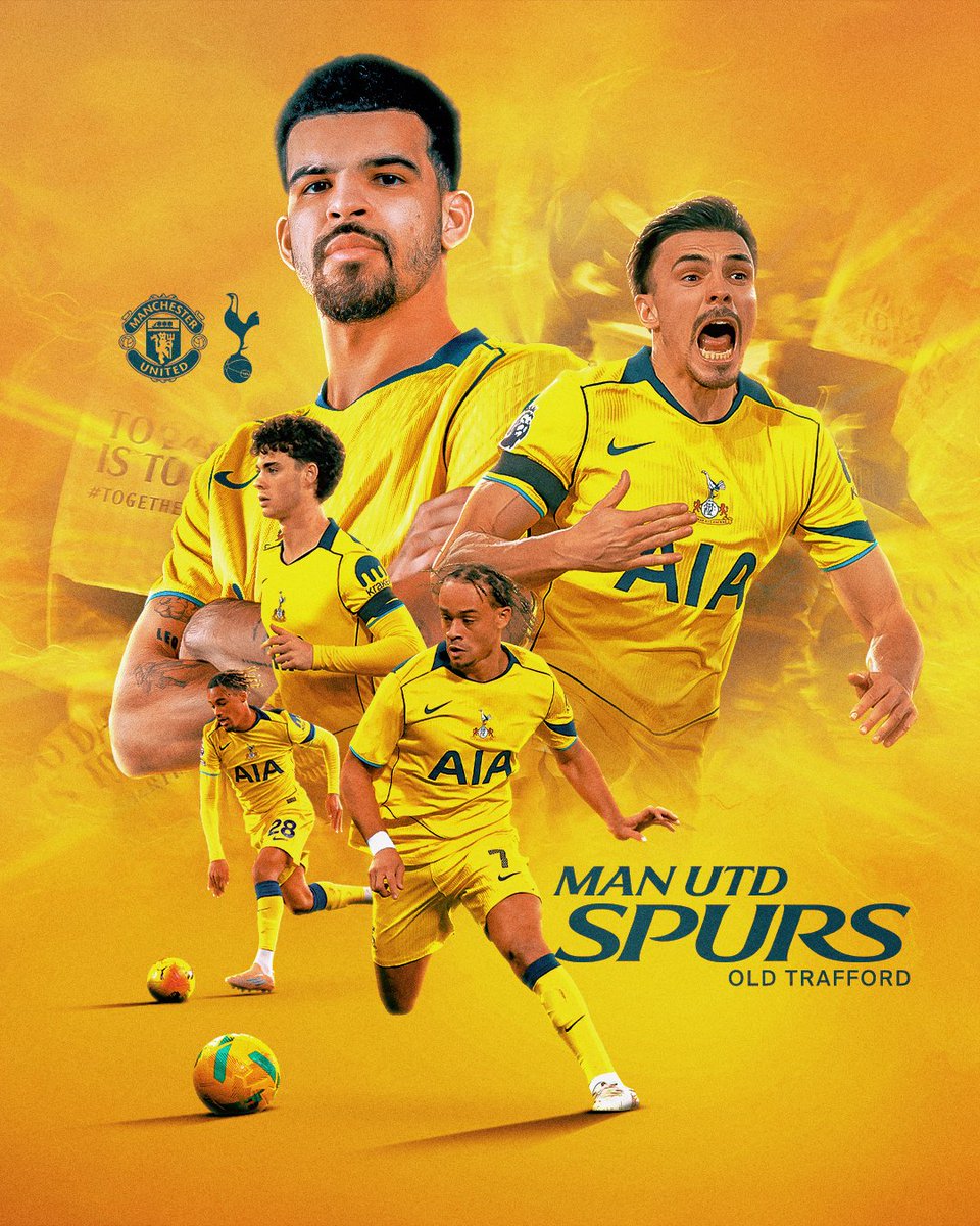 MATCHDAY 💛

🆚 Manchester United
🏟️ Old Trafford
🏆 @PremierLeague
⏰ 12:30pm BST
