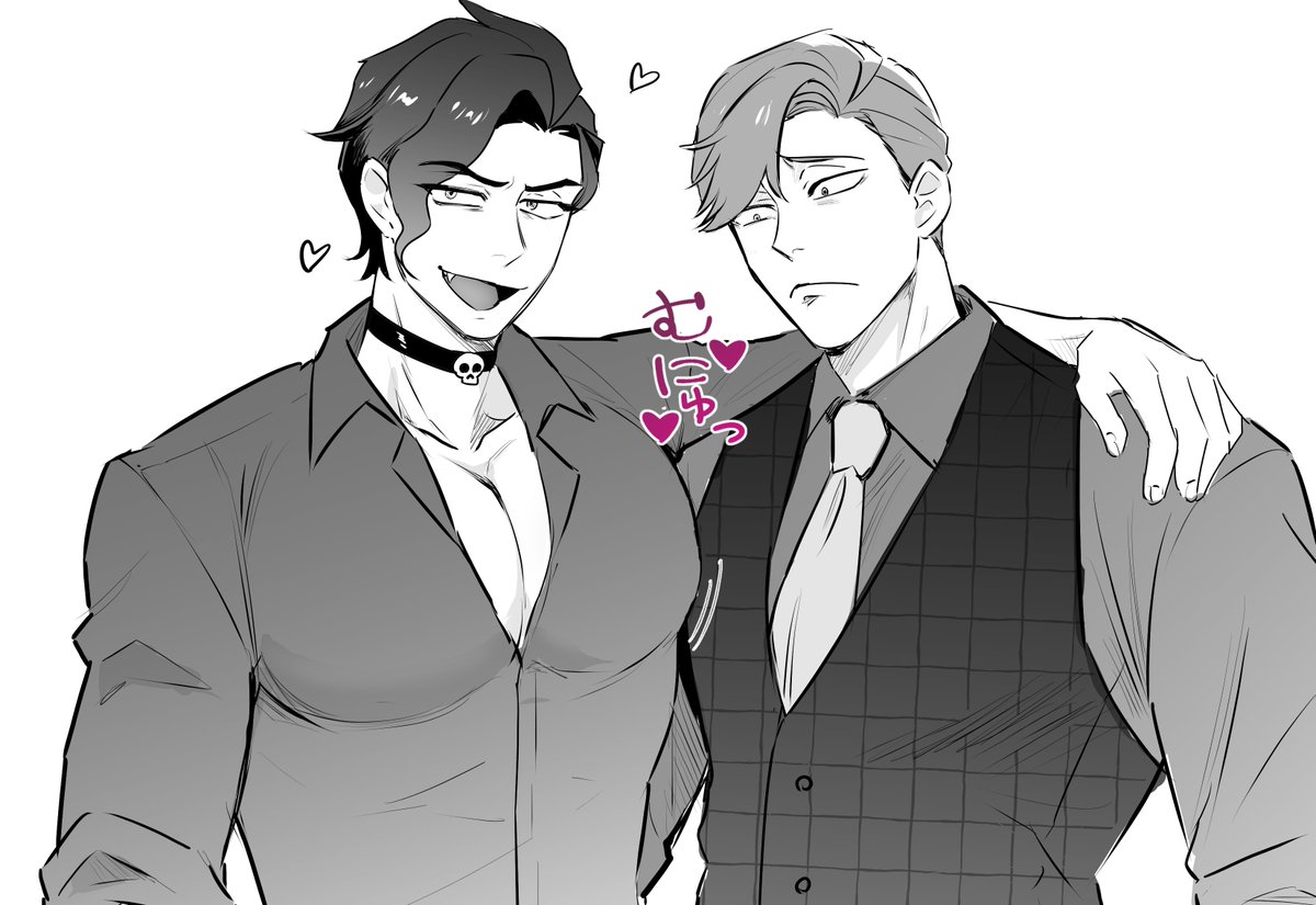 モブ3×ノフ2です。こっちも同時にやっています（私の頭ん中ですが）