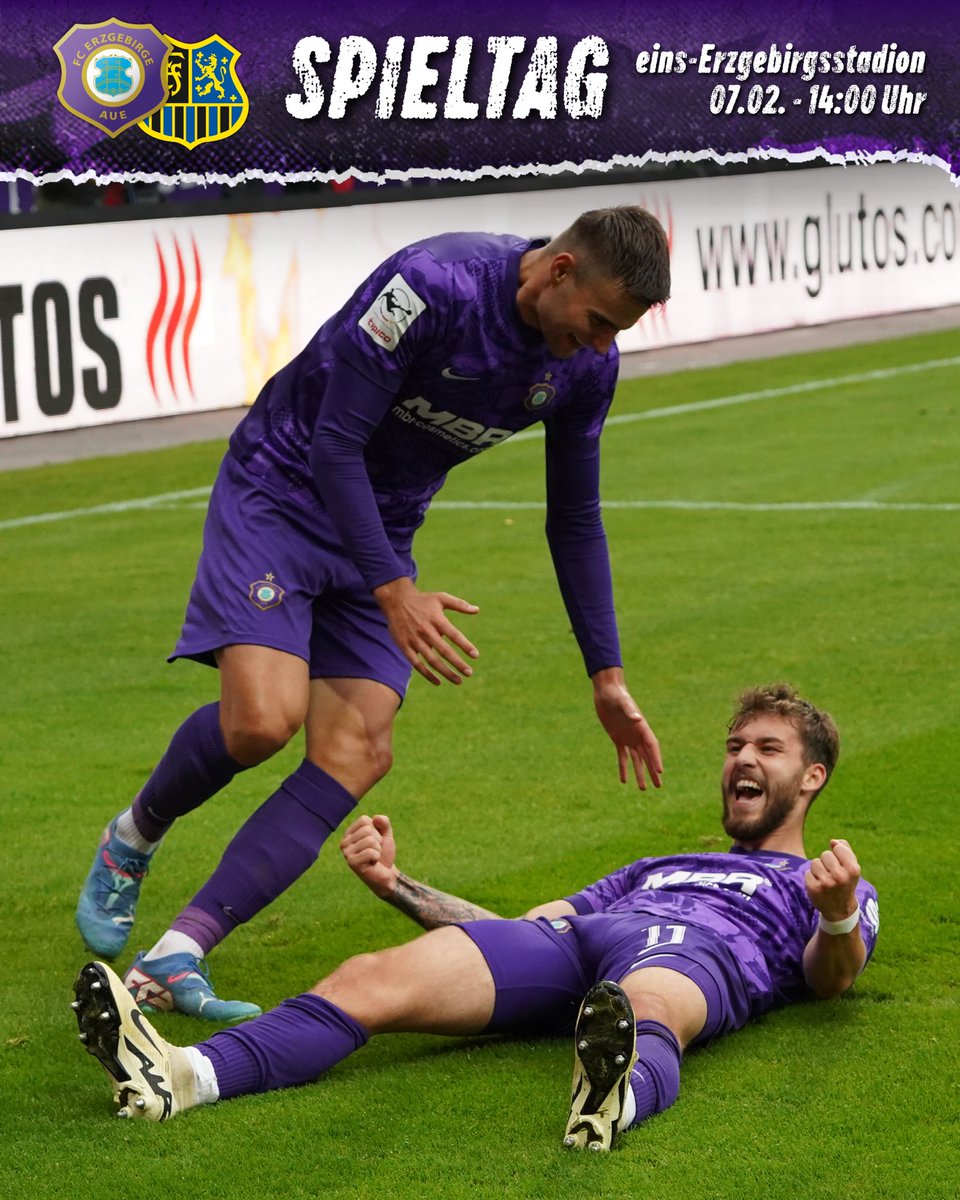 FCErzgebirgeAue's tweet photo. HEIMSPIELTAG!🔥💜
Geschlossen und gemeinsam soll gegen den 1. FC Saarbrücken der erste Schritt unter unserem neuen Chefcoach Christoph Dabrowski gemacht werden. Ab 14:00 Uhr brauchen unsere Jungs die volle Unterstützung von den Rängen!🫵🏼⚒️
🎟️👉🏼https://t.co/CnFKLDmT2W
#AUEFCS https://t.co/CLAI8i21SF