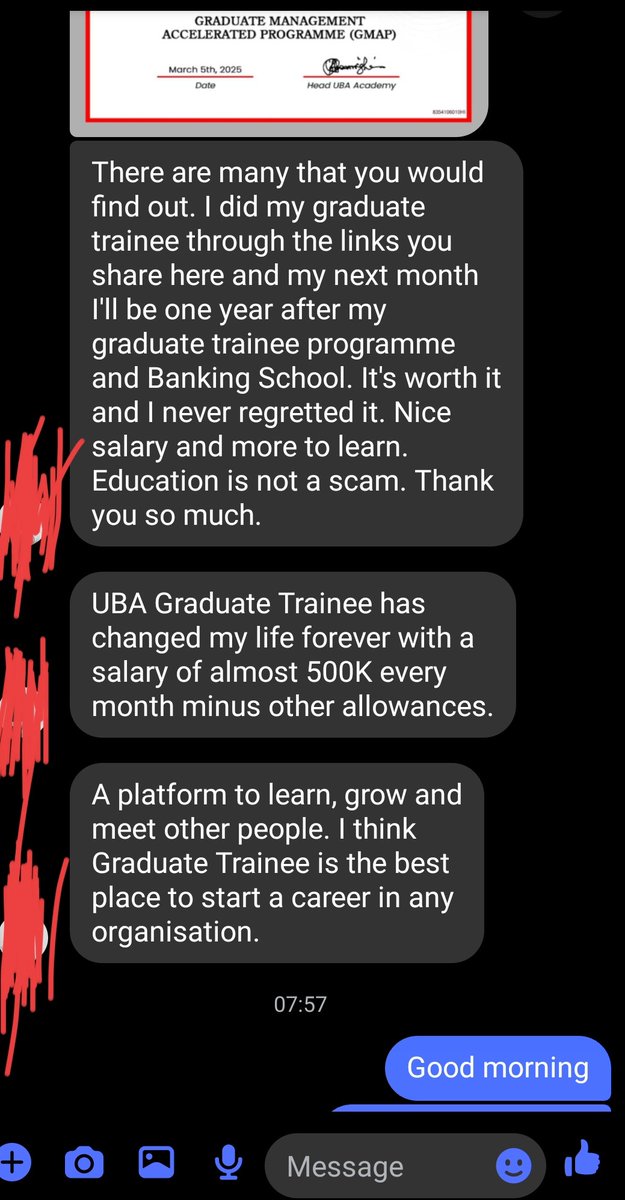 This is the message I got from one of my followers yesterday after I posted about a graduate trainee earning close to 400k.

Whether you finished with a 2.1 or 2.2. Be prepared for recruitment.

You are competing with graduates that have spent years practicing different