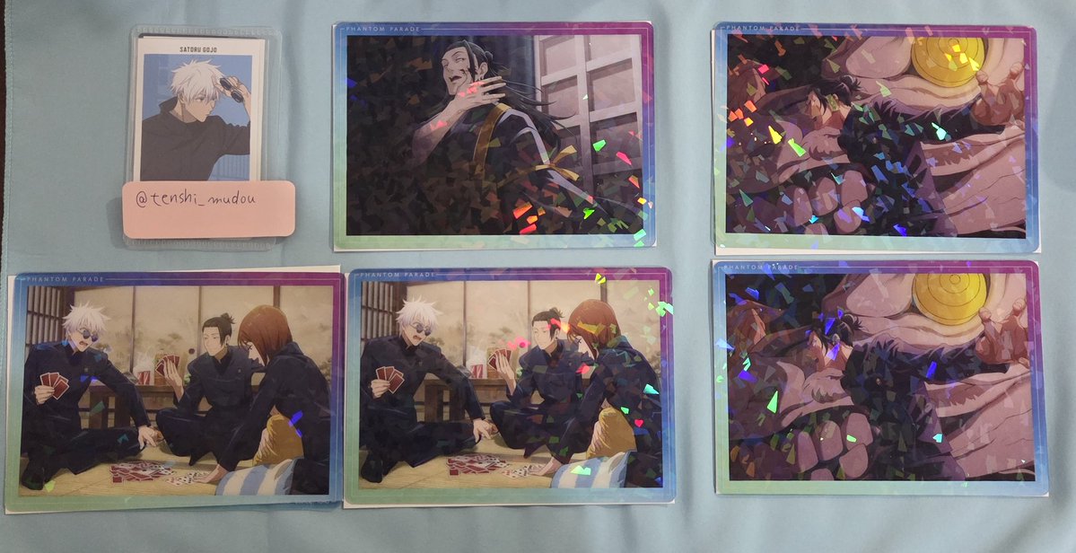 交換】呪術廻戦 缶バッジ アクスタ 特典 ポストカード クリアカード 譲