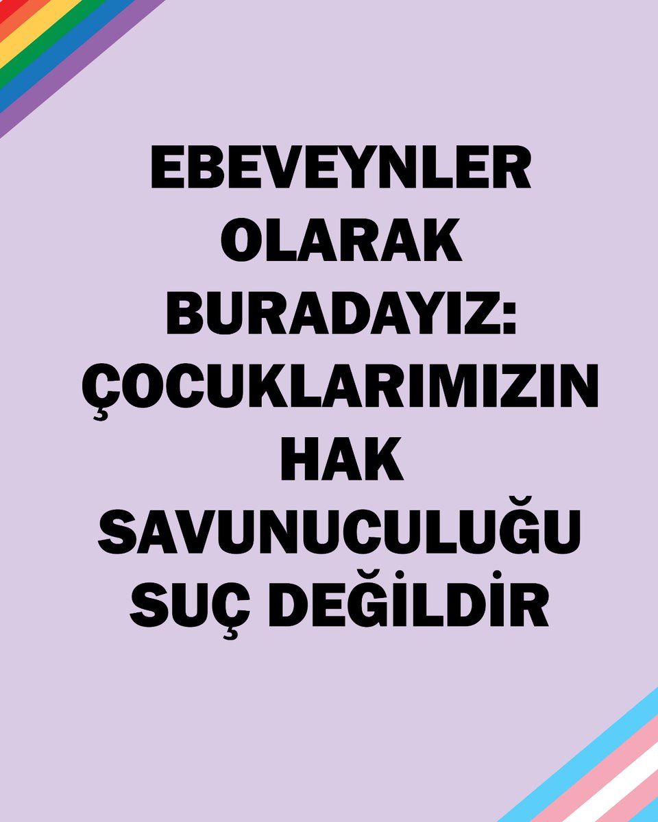 Ankara Gökkuşağı Aileleri Derneği (GALADER) tweet media