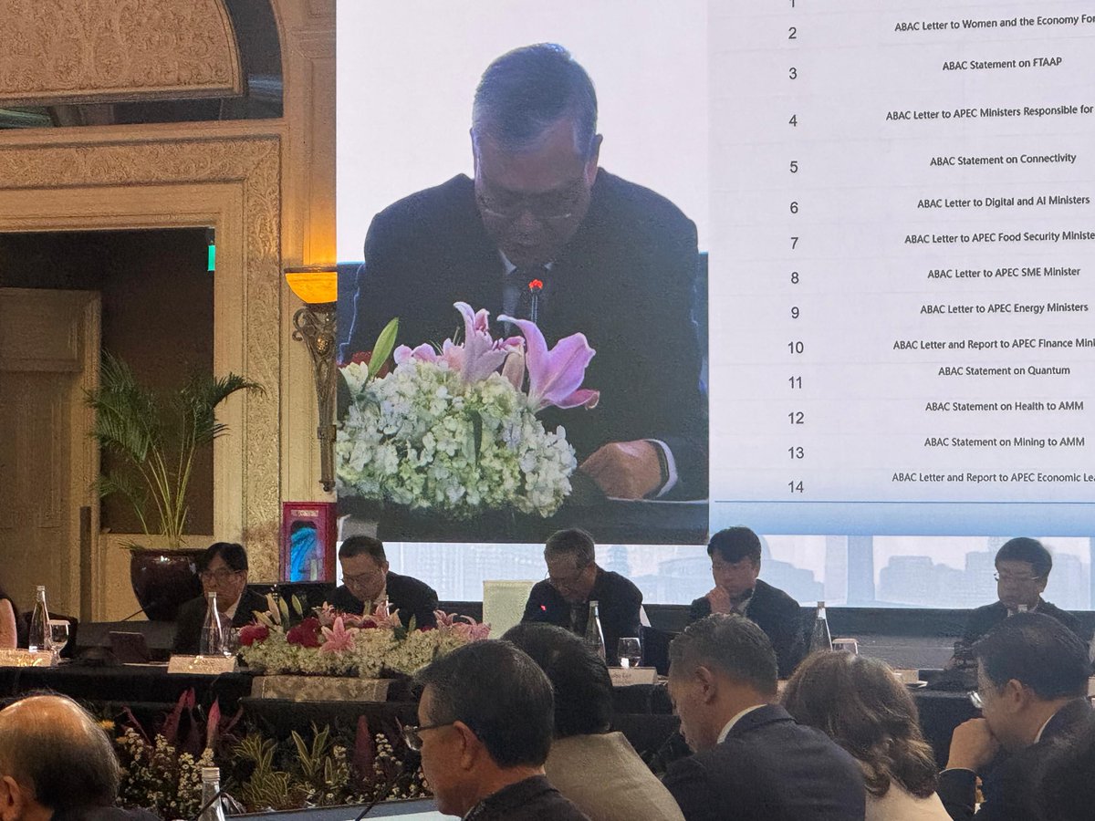 APEC Business Advisory Council (ABAC) tweet media