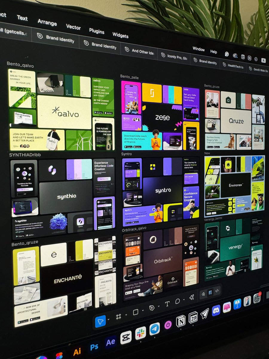 Was cleaning my Figma file and found all those bentos from my early Twitter days. So much progress since those days, so many things changed, so many mistakes were made, and so much growth.

Keep pushing fam, hard work is always paying off.