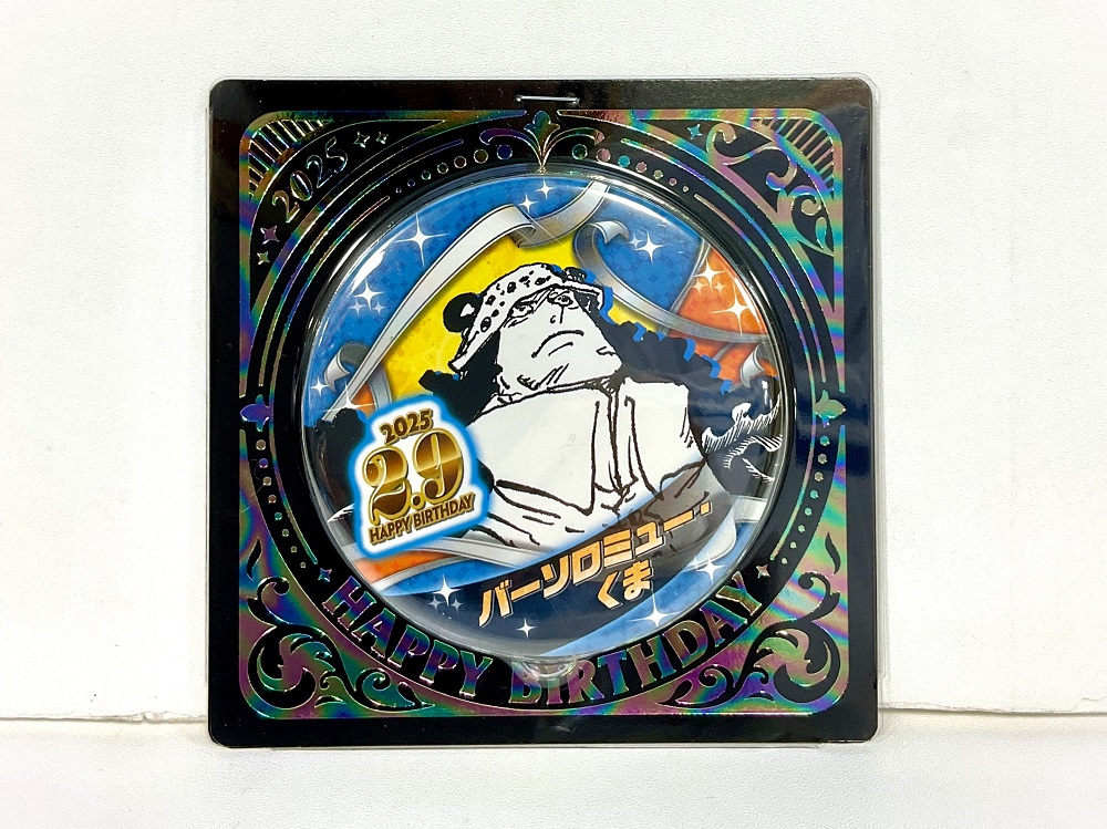🔥おすすめ商品🔥原画商品 バースデイ缶バッジ バーソロミュー・くま