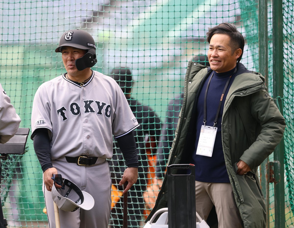 練習風景から🏟️】 ソフトバンク、巨人で活躍した #森福允彦 氏が