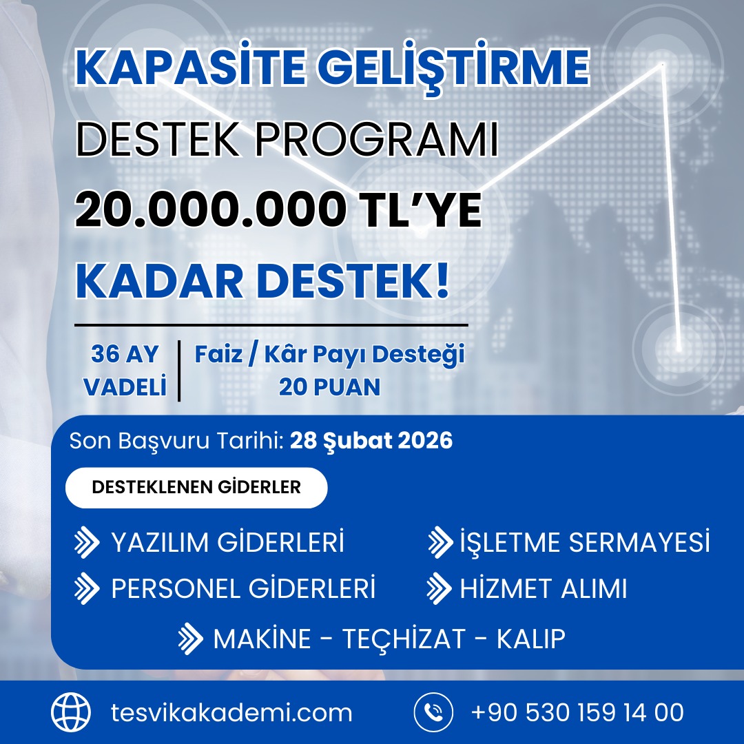 tesvikakademi's tweet photo. 📢Teşvik Akademi olarak, işletmelerin büyüme ve kurumsallaşma süreçlerine ivme kazandıracak yeni destek dönemini duyuruyoruz.
#KOSGEB #TeşvikAkademi https://t.co/nTw85Le2Ou