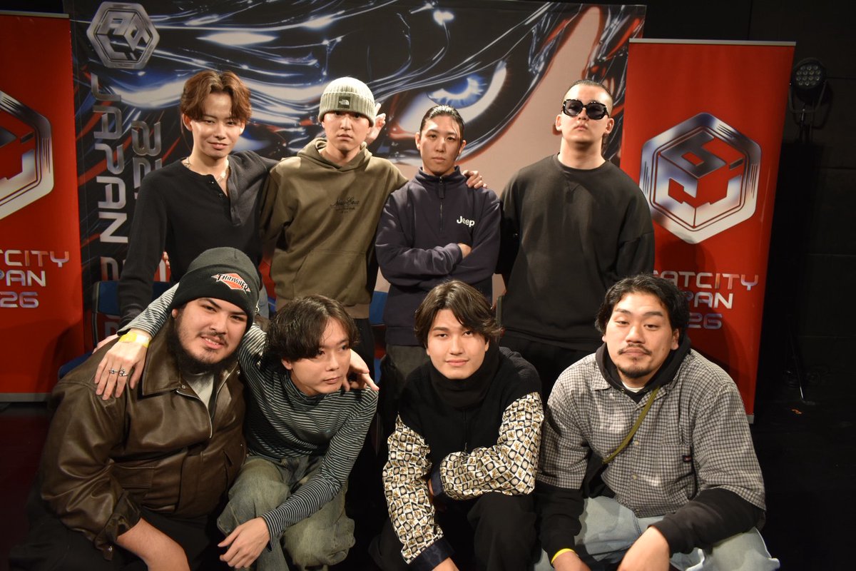 西予選（大阪）Eliminationラウンド通過者（TOP8）速報📢🔥

1位 Ne
2位 MarioHash
3位 YURI RINDOU
4位 ウエダレンタロウ
5位 RTR
6位 KURODA
7位 Logics
8位 ka_zuki

SOLO 2ndラウンド 間も無く開始🔥
🔗: youtube.com/live/J3dqCgfEp…

#beatcityjapan
#beatbox
#bcj26
#体内楽器在中