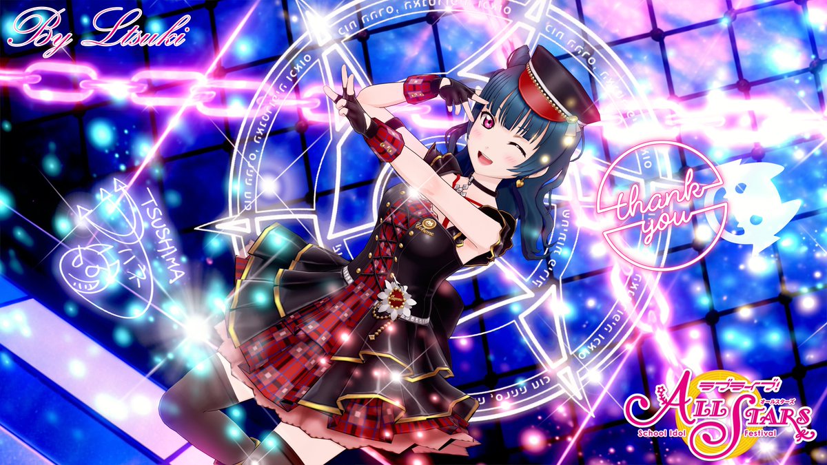 ラブライブ！津島 善子「🎵 Wake up, Challenger!!」 #ヨハネ #津島