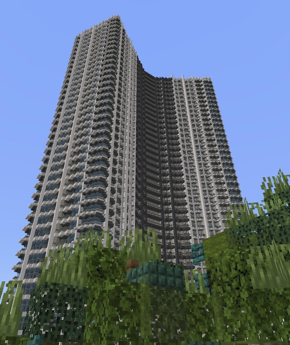 現実とマイクラ
#minecraft建築コミュ #Minecraftbuilds #包州鯖
＜現実＞　　　　　　　　　　　　＜マイクラ＞