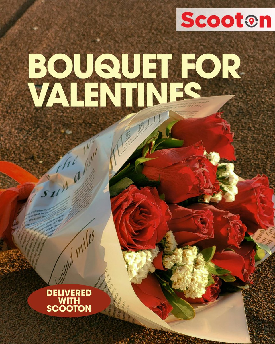 ScootonDelivery's tweet photo. 🌹 Rose Day reminder:
If you can send love,
you can send roses too.
Same-day. On-demand.

#RoseDay #Scooton #DeliverLove https://t.co/1EKZRVQ2hL