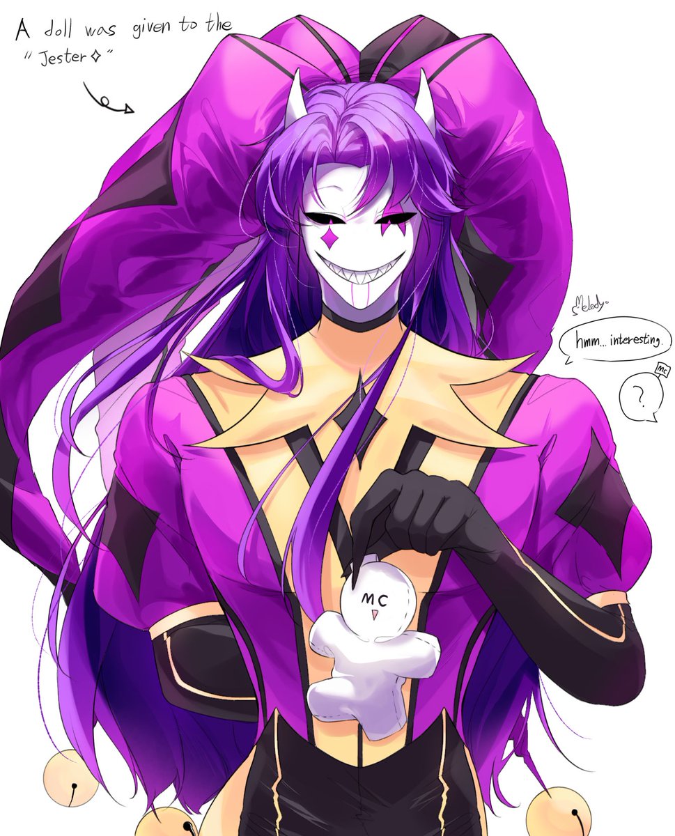 Melody_lhj's tweet photo. #thefreakcircus #tfc
#jester

‘What if the circus members got dolls that resemble the MC?'😋

-Jester🔮- https://t.co/79wZDPYe0y