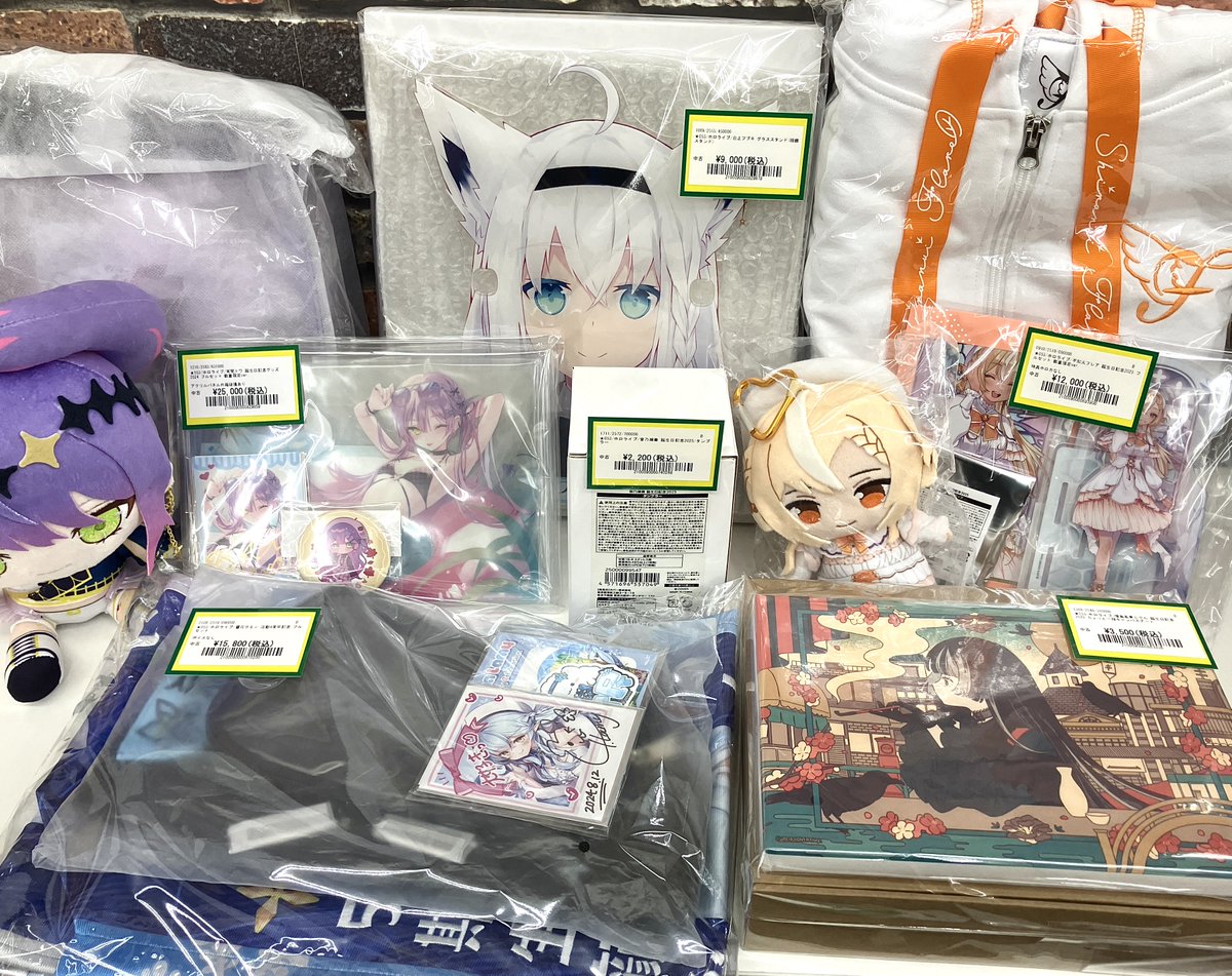 ホロライブグッズ入荷です!!?✨ 誕生日&周年記念グッズ等々いろいろ 