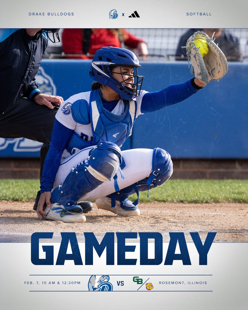 𝓓𝓸𝓾𝓫𝓵𝓮 𝓓𝓸𝓼𝓮

🆚 <a href="/GBPhoenixSB/">Green Bay Softball</a> &amp; <a href="/WIUSoftball/">Western Illinois Softball</a> 
⏰ 10:00 am &amp; 12:30 pm
🏟️ The Dome at the Parkway Bank Sports Complex
📍 Rosemont, Ill.
📊 bit.ly/4r6zLZc
📊 bit.ly/4qXiIbO

#DSMHometownTeam