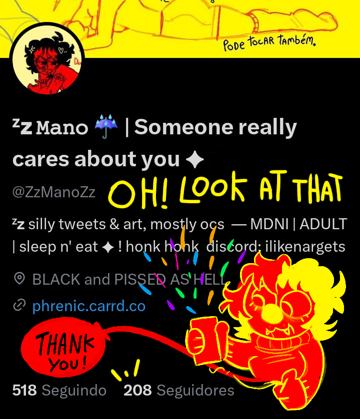 As I said, I'm making a raffle to celebrate your support! 
2 icons and 1 half-body !
you just need to:
Comment a number, RT and follow me!

if we manage to reach 300, the 300th person who follows will gain a full body :B