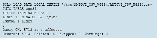 shinguz's tweet photo. CSV Dateien in die Datenbank laden

Proof of Concept wie man Daten aus einer CSV Datei in eine #MariaDB/#MySQL oder #PostgreSQL Datenbank lädt um Orte auf einer #OpenStreeMap Karte anzuzeigen.

https://t.co/naEDGh2Itk https://t.co/txuLGBd6UU