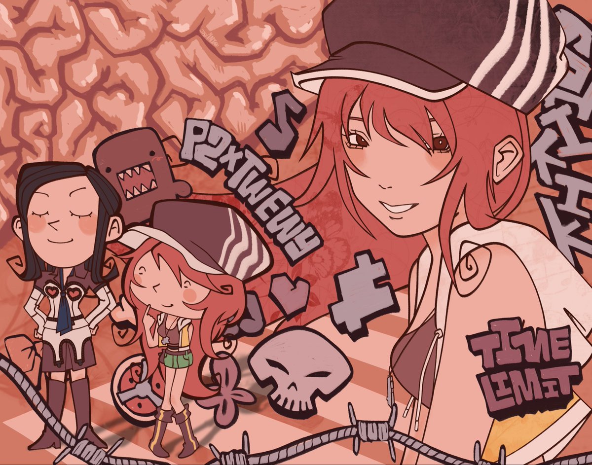 gibbrybry's tweet image. Persona 2 x Twewy