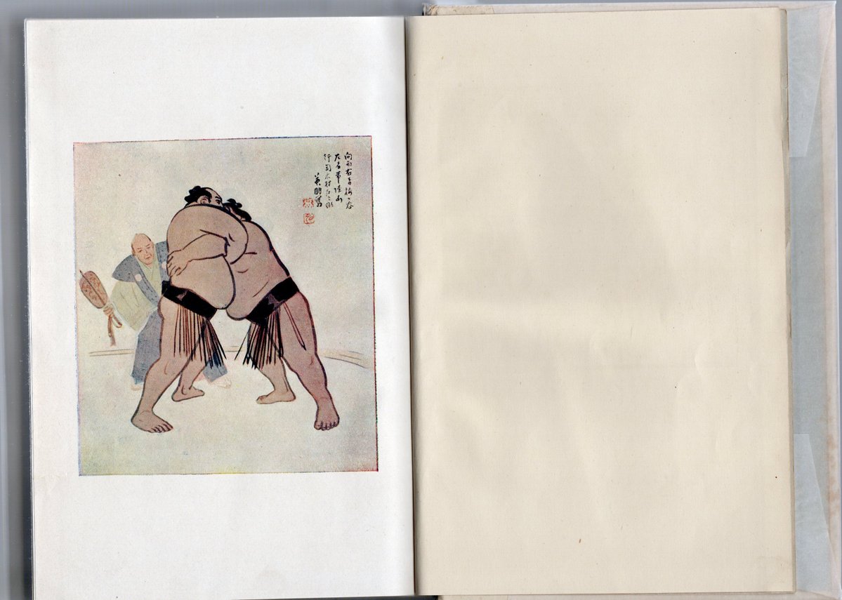 一推し二推し、相撲は押して勝つ！ 『虚実変化 角觝画談』 栗島狭衣 鰭