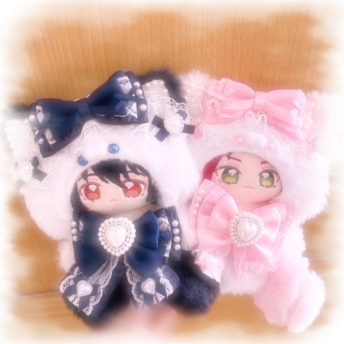 れき　さま❤︎ぬい服フルオーダー とっても素敵なぬい服をオーダーして作って頂きました.⋆𝜗𝜚𓈒ㅤ