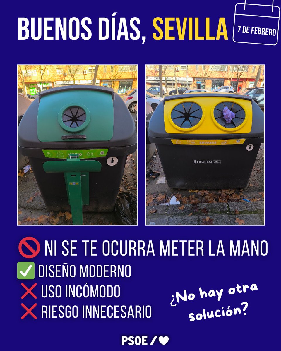 Buenos días.
#SevillaEnMarchaAtrás