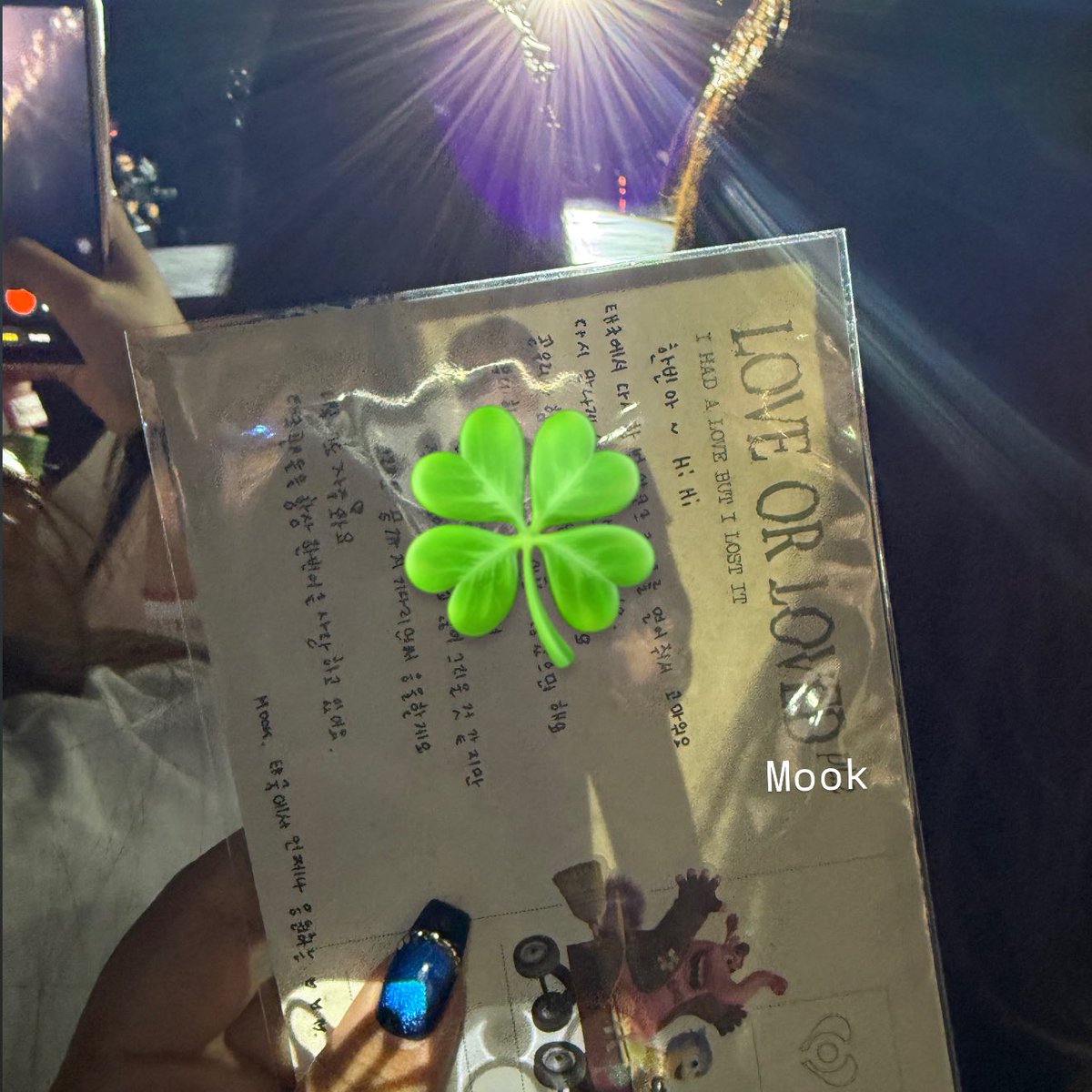 PABOEUNMOOK's tweet image. 💌☺️ 

#2026THELASTPARADEENCOREINBANGKOK