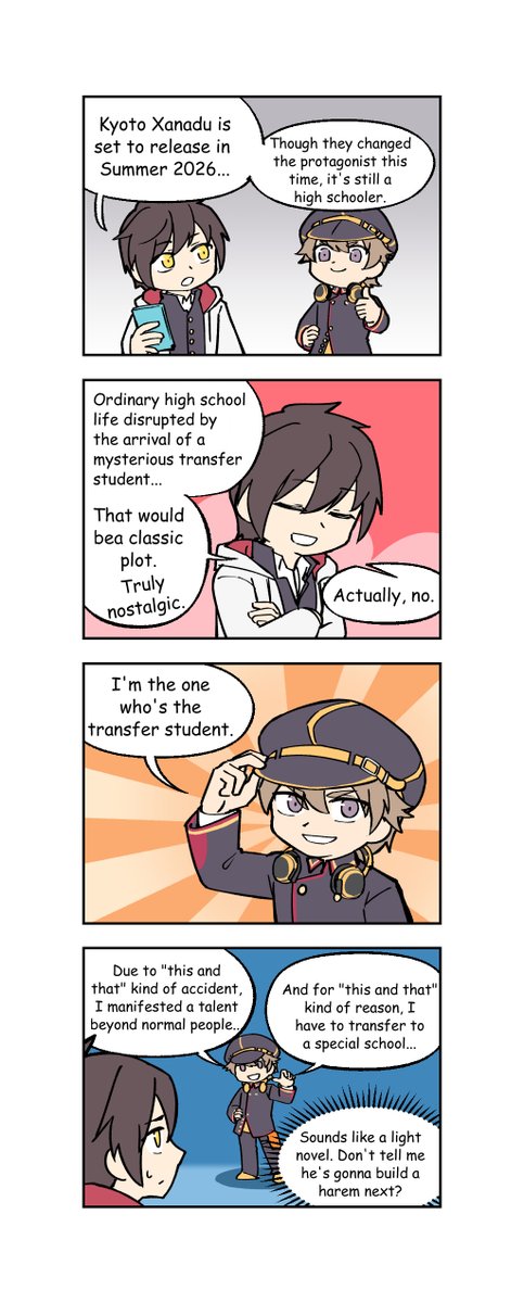 #亰都ザナドゥ #亰ザナ #KyotoXanadu
Fan manga based on currently available info. Might not match the final game perfectly, hope you like it!