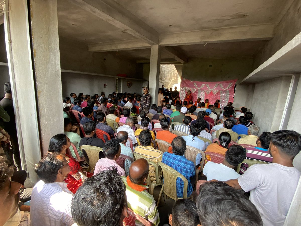 1.2 We interacted with our workers, and each one of them is fully prepared for the upcoming Assembly election battle.

This election is about bidding farewell to TMC.