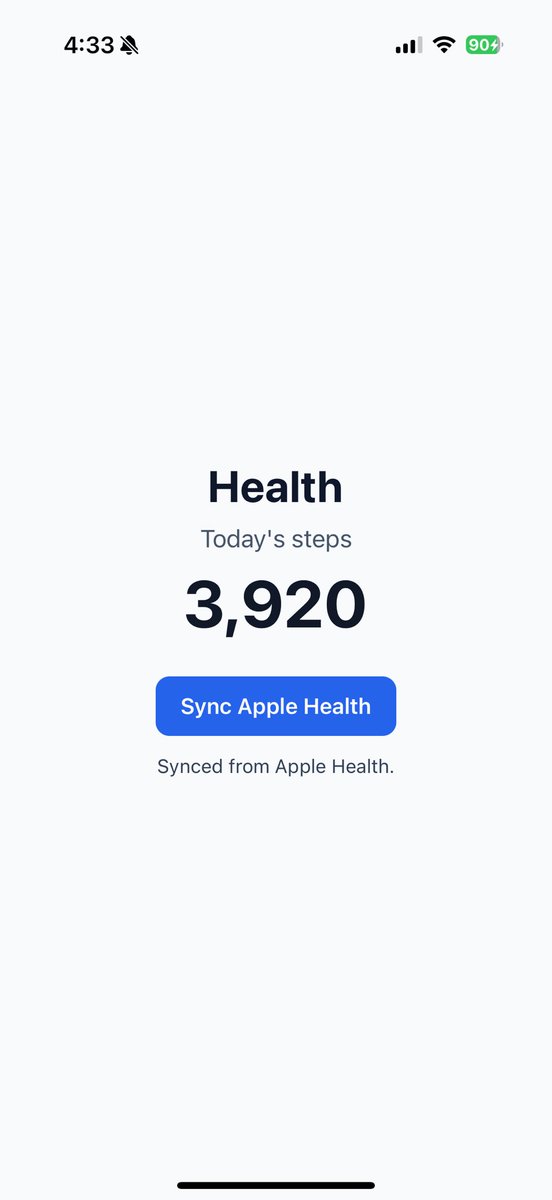 Apple Health app screenshot