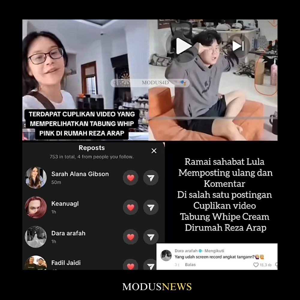 modus4d_ofc's tweet image. Bukti tabung #whippink di rumah reza arap dibongkar teman lula lahfah #awkarin #ybrap #aaclan #lulalahfah #daraarafah #sarahgibson #lambeturah #beritahot #rezaarap #viral #modus4d