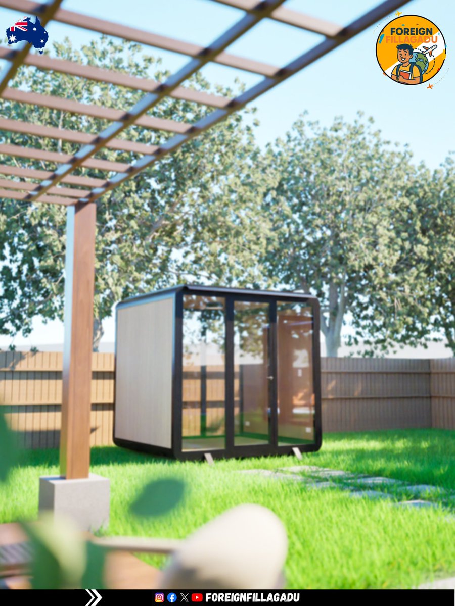 ForeignFillagdu's tweet image. In response to Australia’s ongoing housing affordability issues, home-improvement giant Bunnings has launched a new range of flatpack backyard pods priced around $26,000. 

#HousingCrisis 🇦🇺 #BackyardPods #BunningsDIY #AffordableLiving #ForeignFillagadu