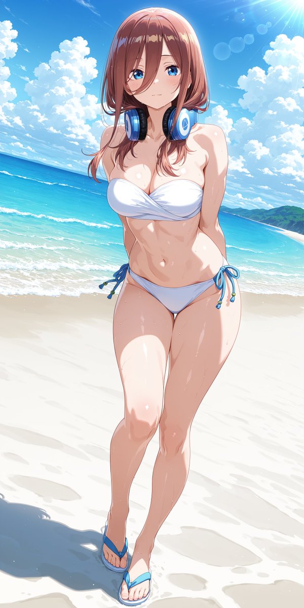 美玖ページ 五等分の花嫁/美玖 縦長です SFW #AIイラスト