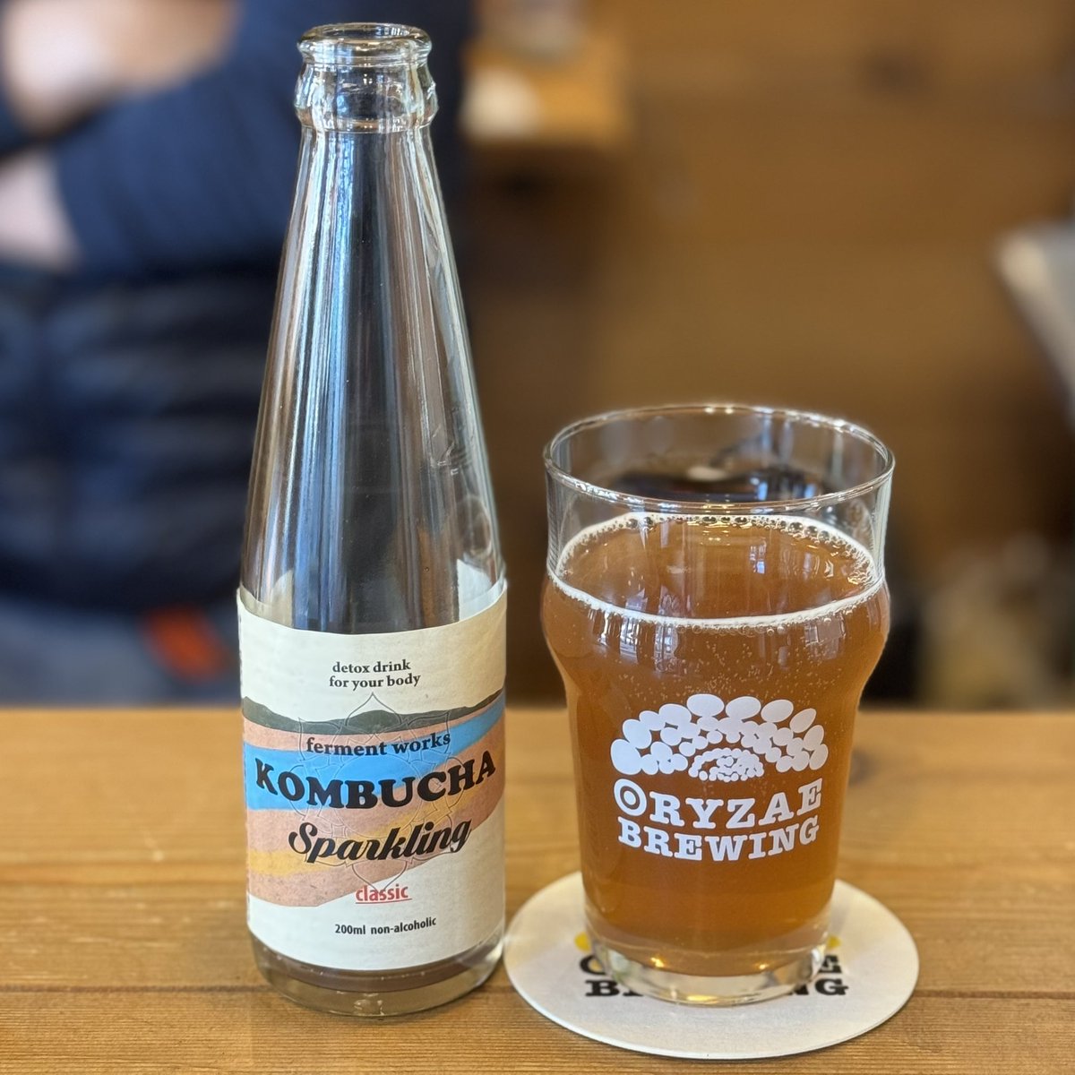 k97025's tweet photo. #craftkombucha
#FermentWorks
#NoneAlcoholKombucha
#KombuchaSparkling
#DrinkLocalCraftKombucha https://t.co/ZlLxkrvhPy