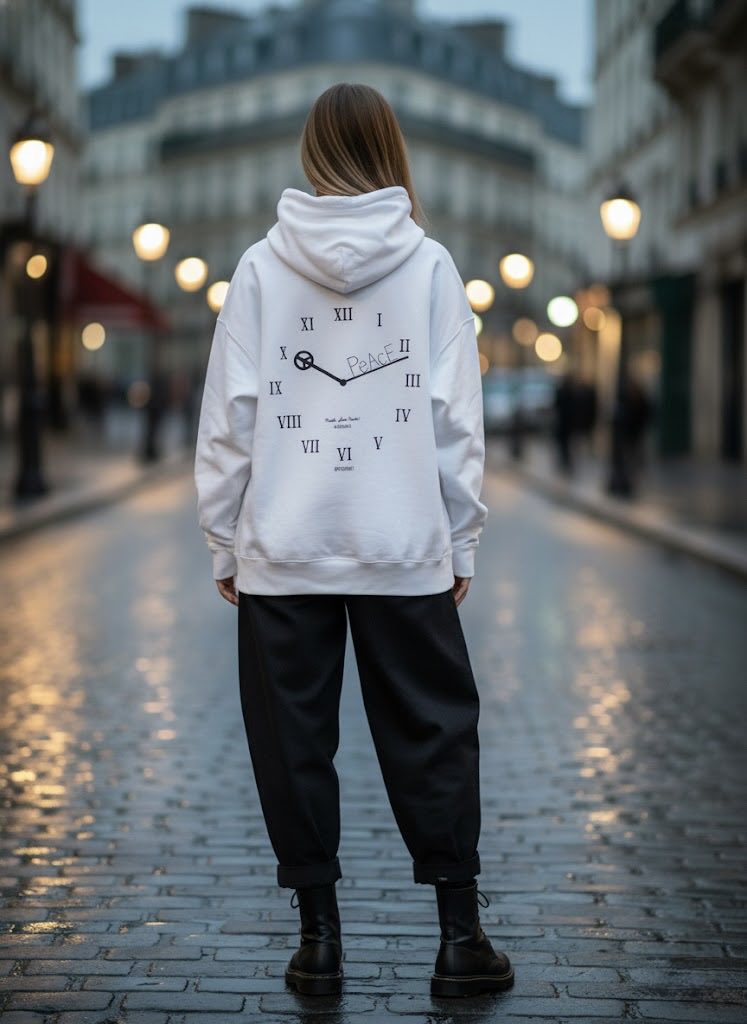 GODSIZE Spring &amp; Summer 2026 Collection 

CLOCK RELAXED FIT PULLOVER HOODIES

godsize.theshop.jp/items/125811753

#GODSIZE 
#AIart