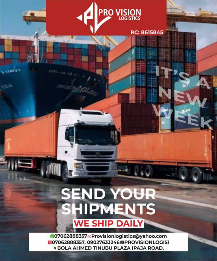 ProVisionLogis1's tweet image. We are always active and all you need is to hit us up via DM…