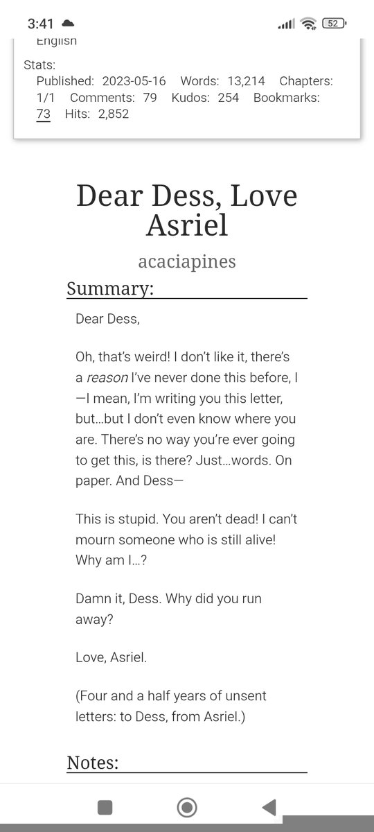 CalvinNoire's tweet photo. Dear Dess, Love Asriel is my favourite. It's a very good take on Dess and Asriel and it has one of the best portrayals of grief I've ever seen.

https://t.co/8V878Gg0tZ https://t.co/5b3LrPLUON